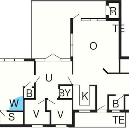 12 Person Holiday Home In Aakirkeby Vester Somarken Dış mekan fotoğraf